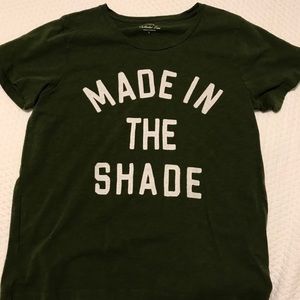 Dark green, J.Crew graphic tee